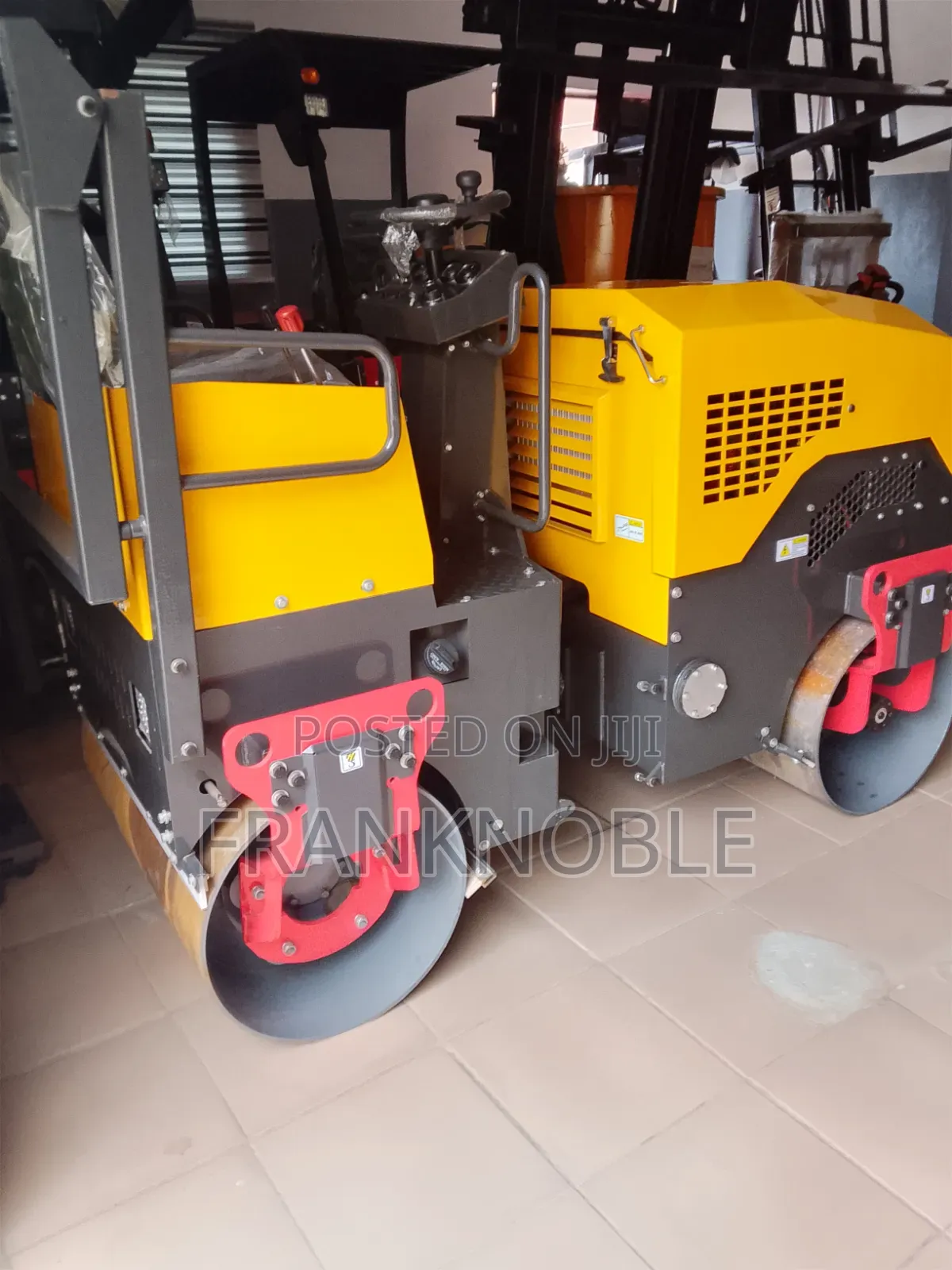 Driving Drum Roller Machine 3ton