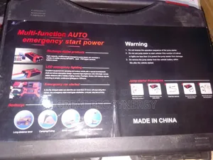 Jump Starter With Tyre Inflator