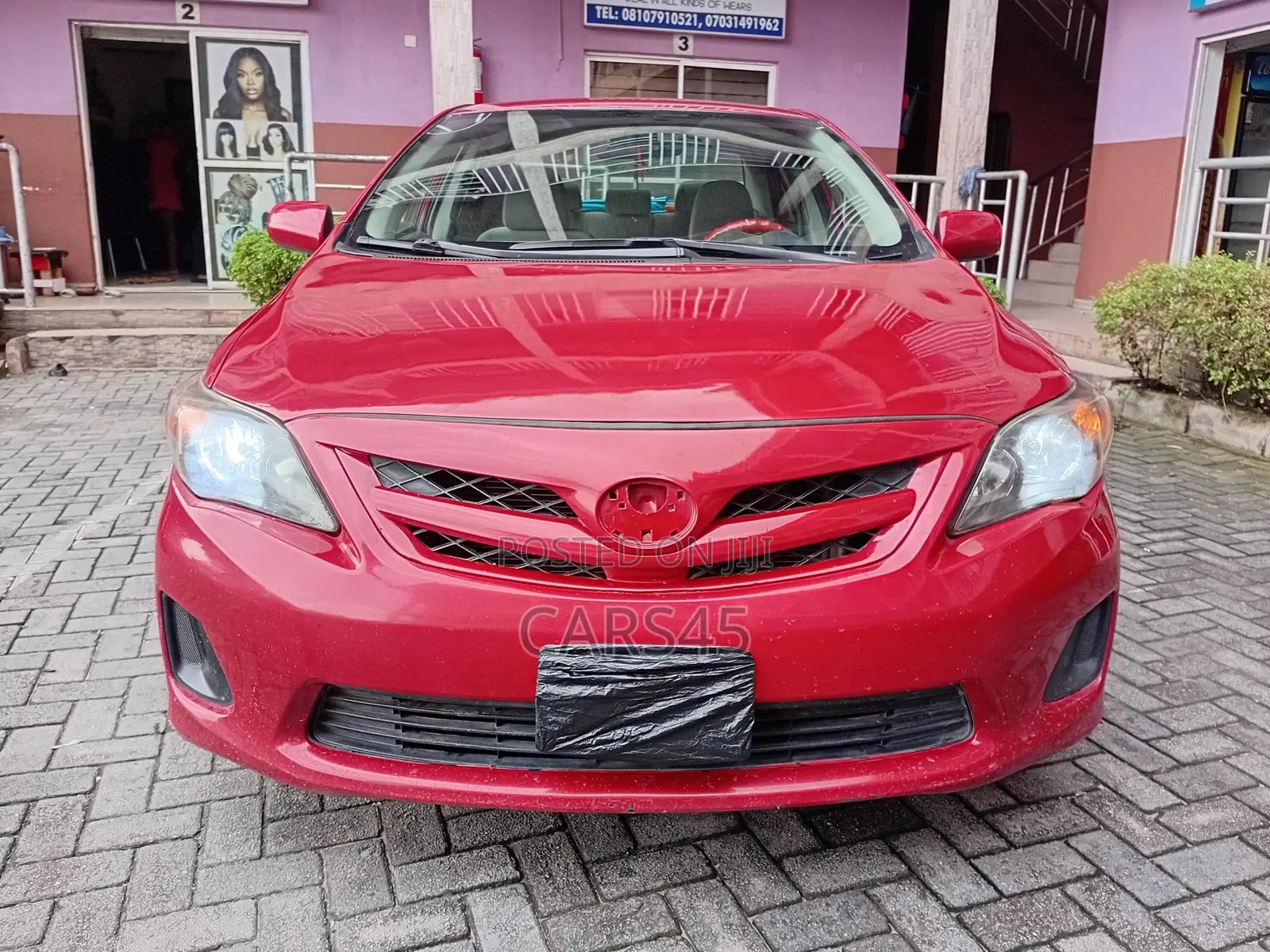 Toyota Corolla 2011 Red