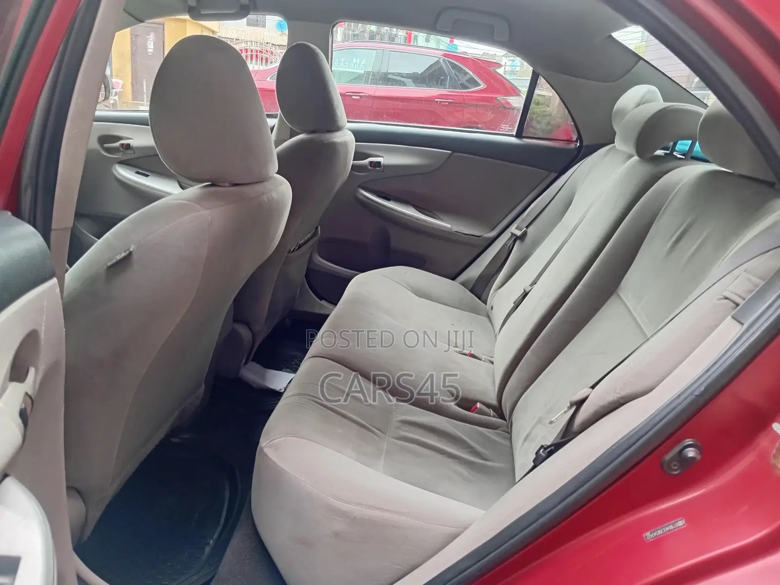 Toyota Corolla 2011 Red