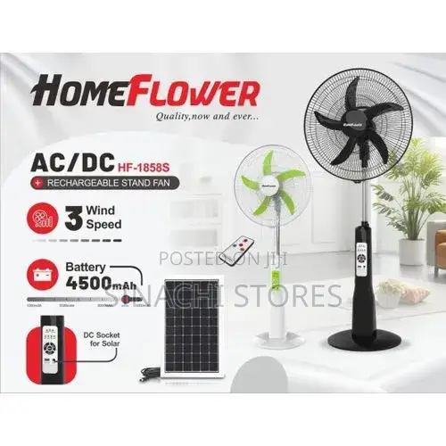 Rechargeable Stand Fan