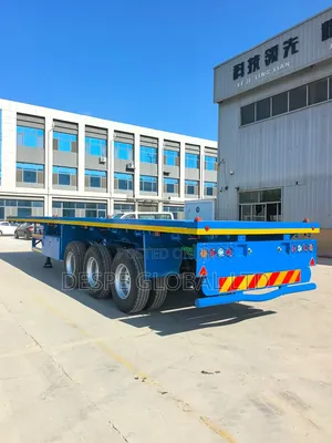 Brand New 40feet Flatbed Trailer With Container Hooks