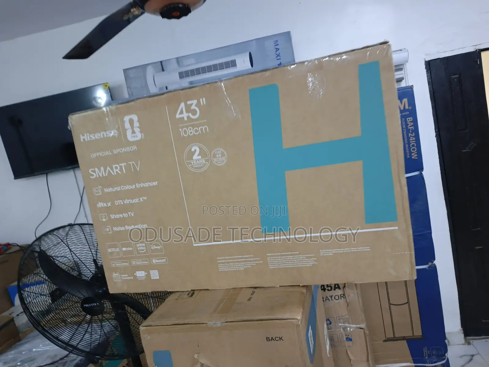 Powerful HISENSE 43A4S Smart Entertainment TV