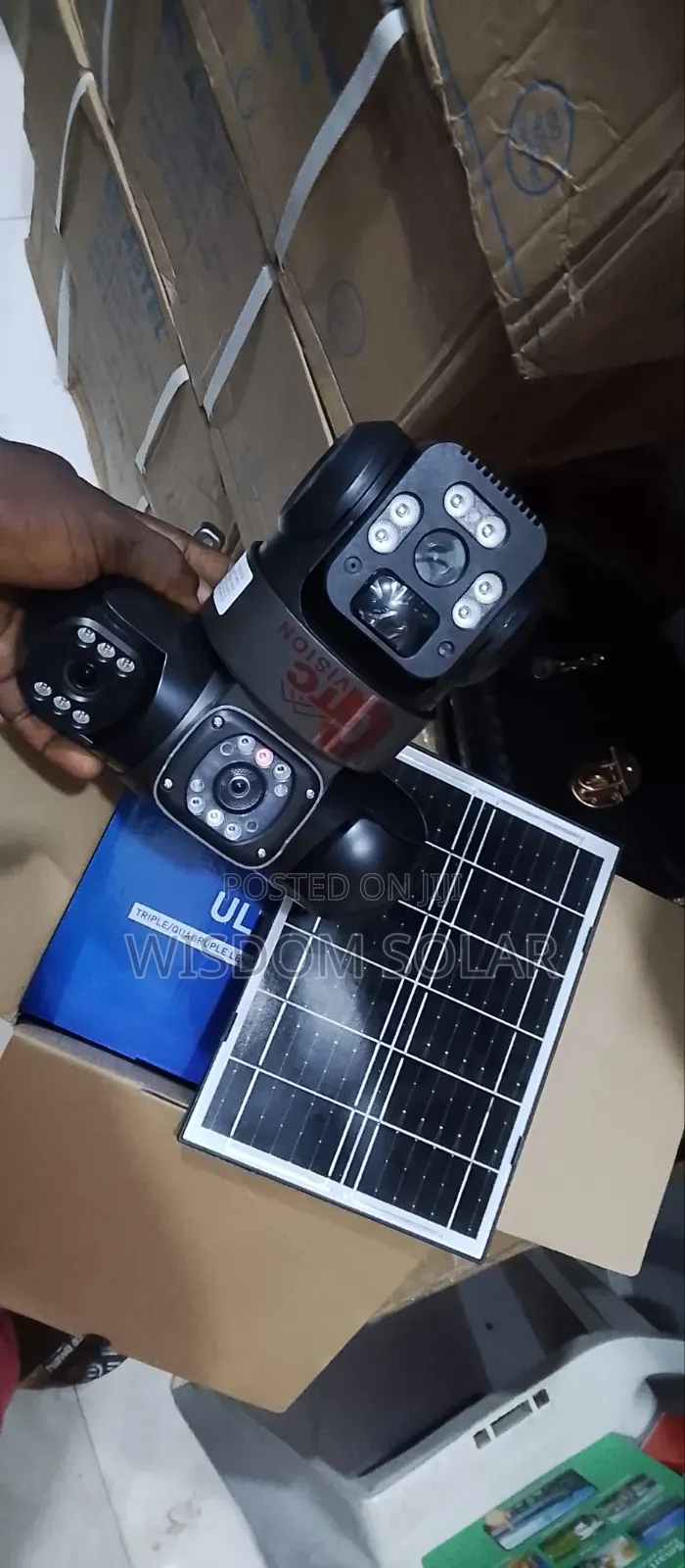 Triple Lense Solar Camera