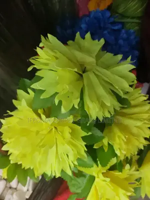 Artificial Flower and Vase Set