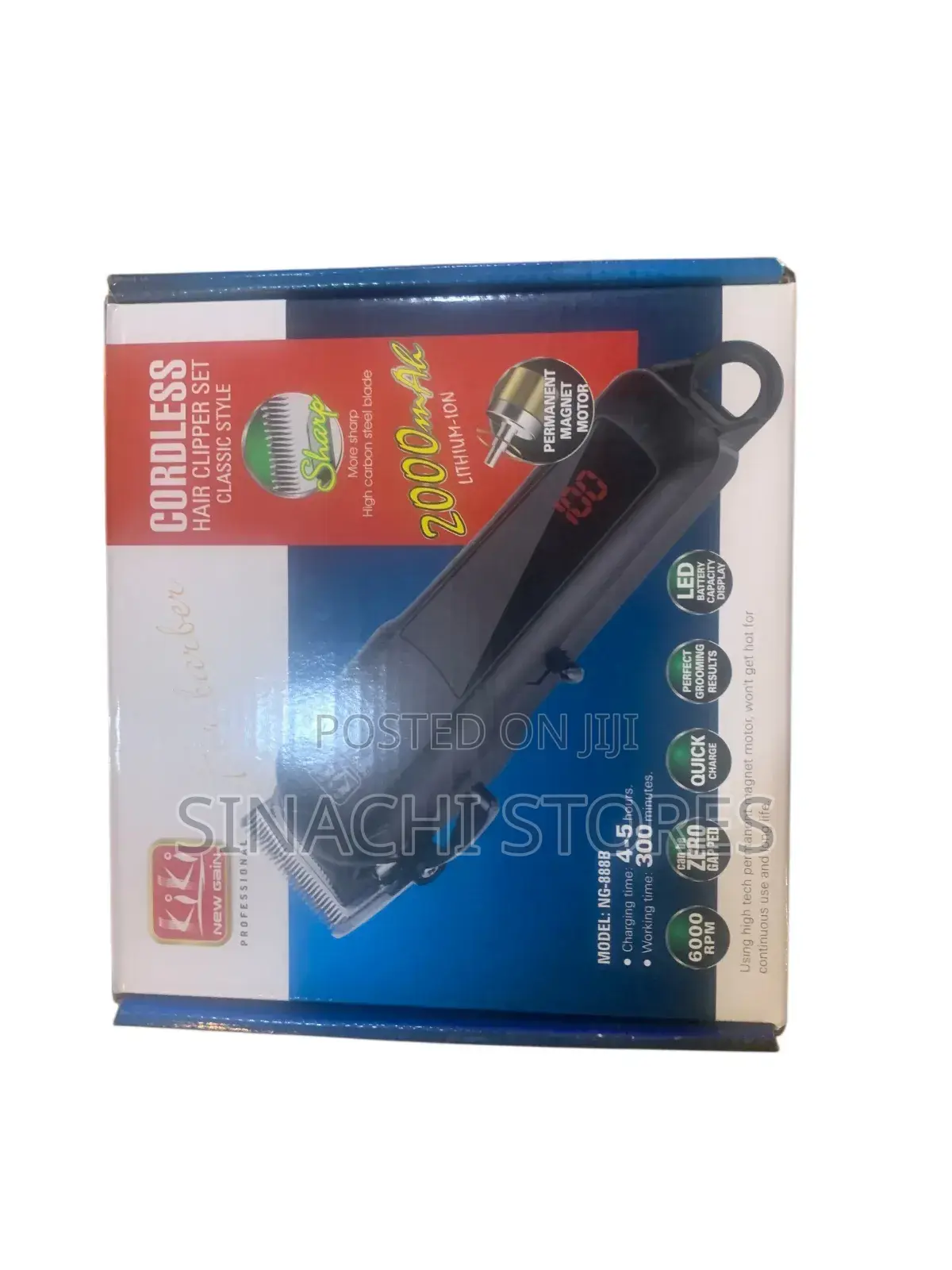Cordless Hair Clipper Set