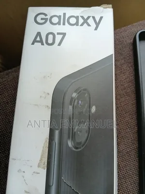 Samsung Galaxy A07 128 GB Black