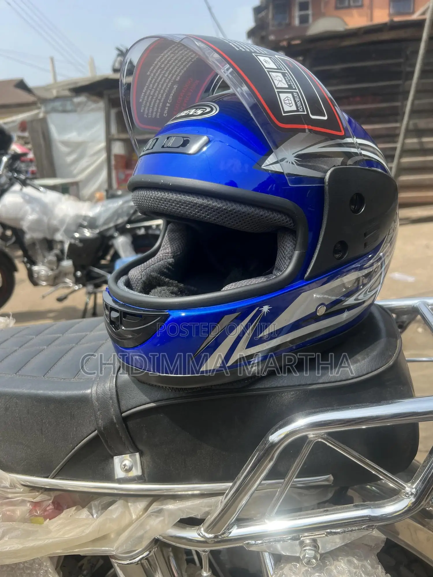 Blue Helmet