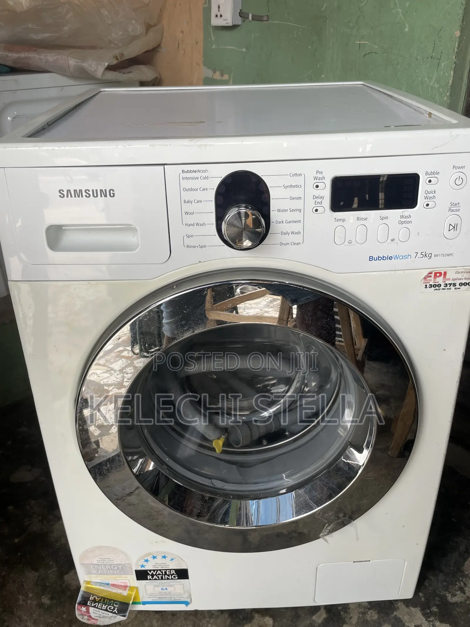 7.5kg Front Loader Samsung Washing Machine