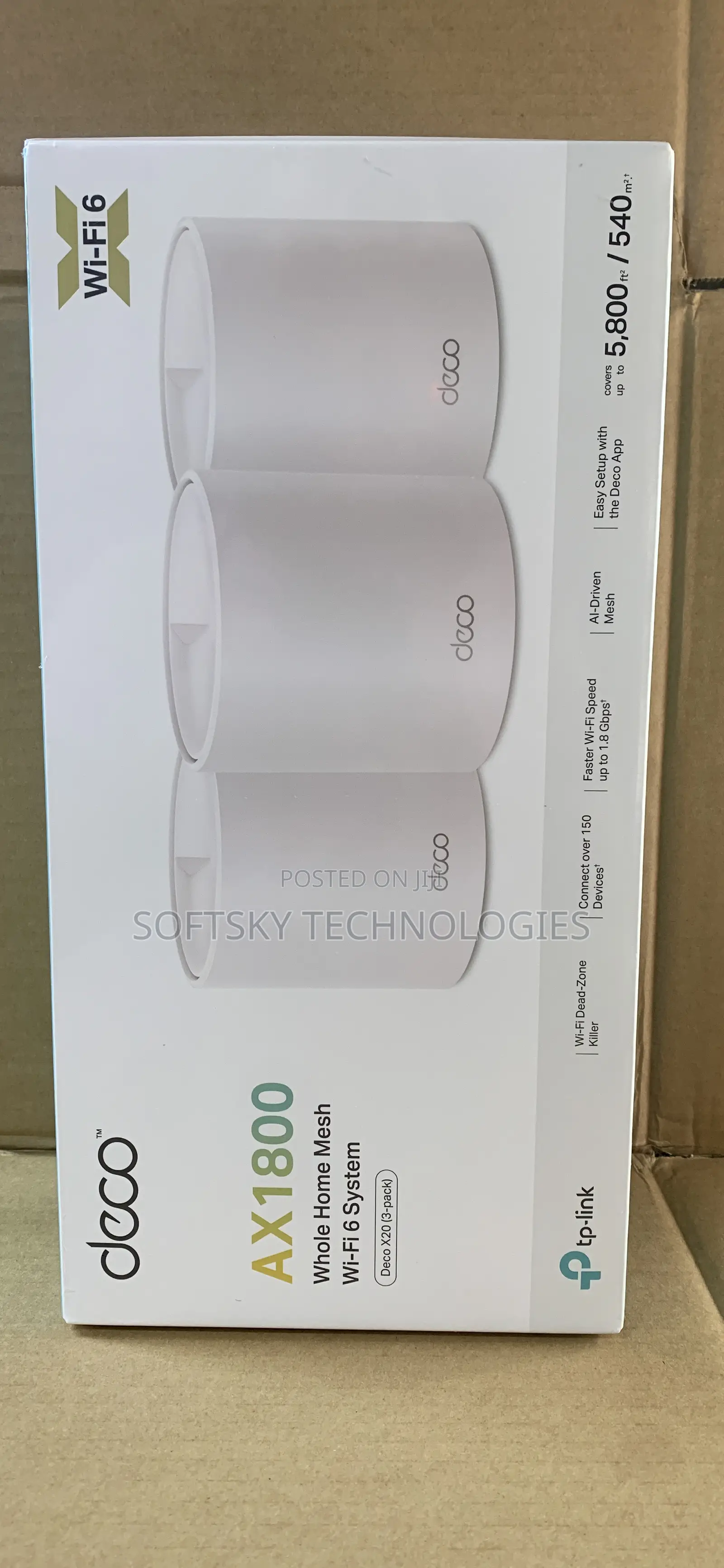TP-Link Deco X20 Mesh Wi-Fi 6 System