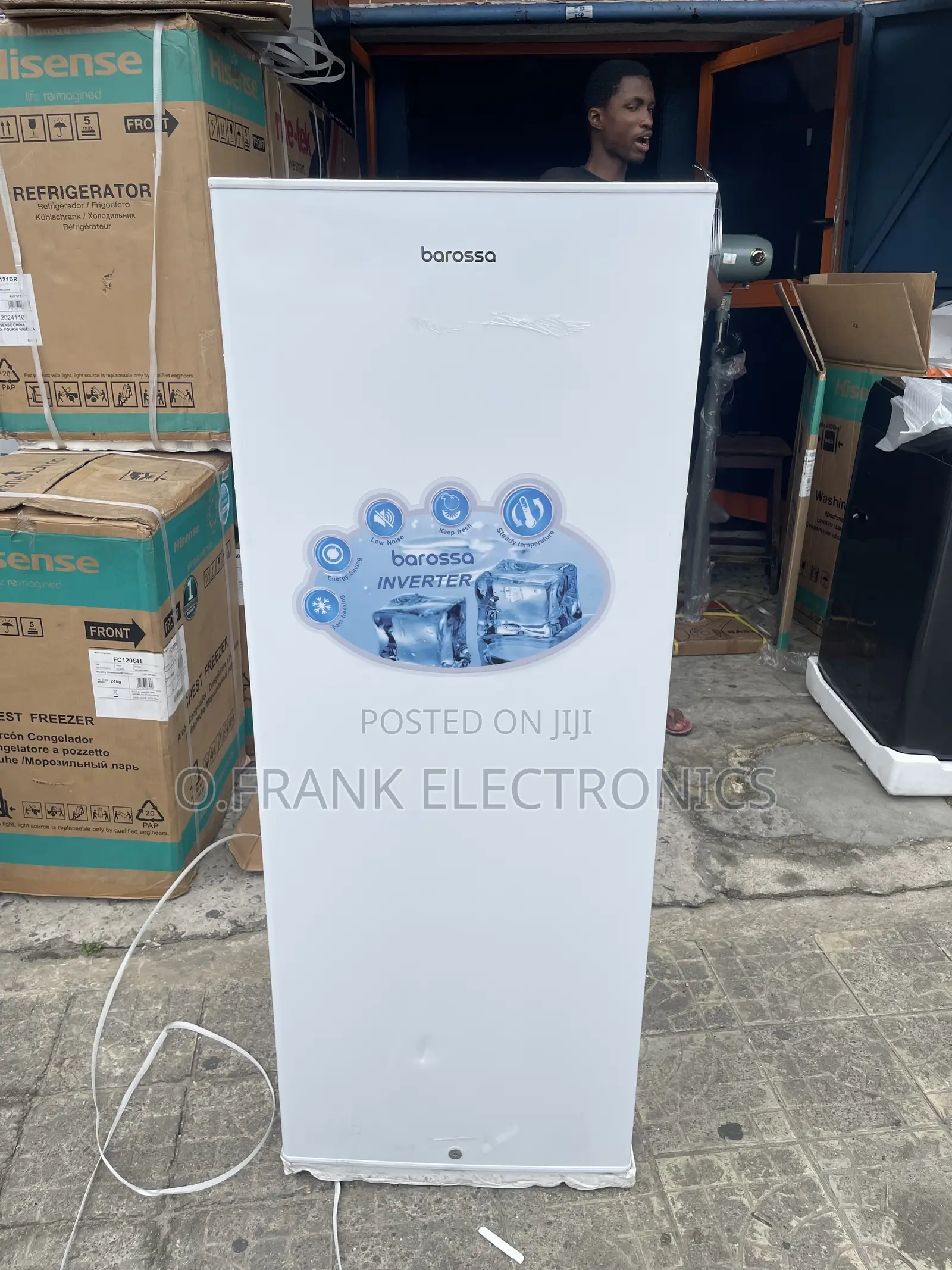Barossa Inverter Standing Freezer