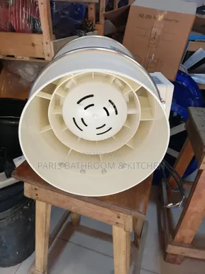 Mixed Flow Inline Duct Fan With Dual-Speed Controller 6inche