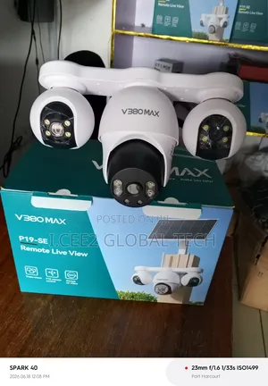 V380 Max Triple Lens With 64Gb Memory Card