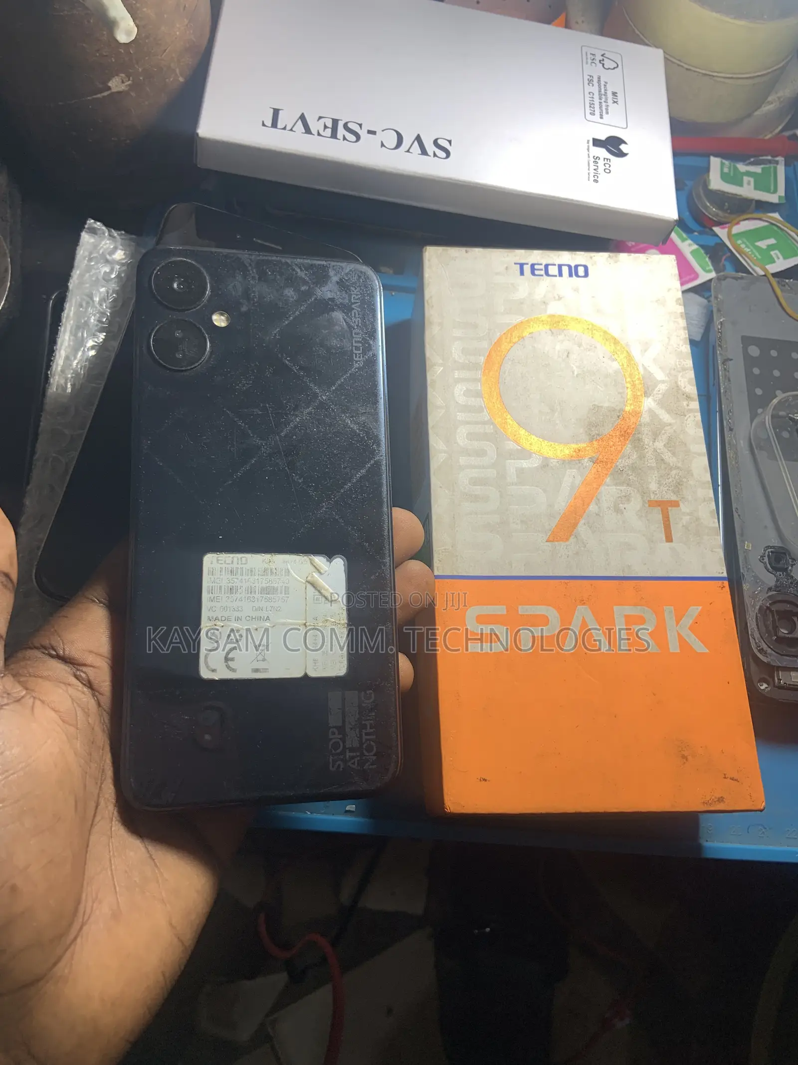 Tecno Spark 9T 64 GB White