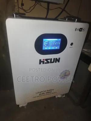Hi Sun 7.68kwh 25.6v Lithium Battery