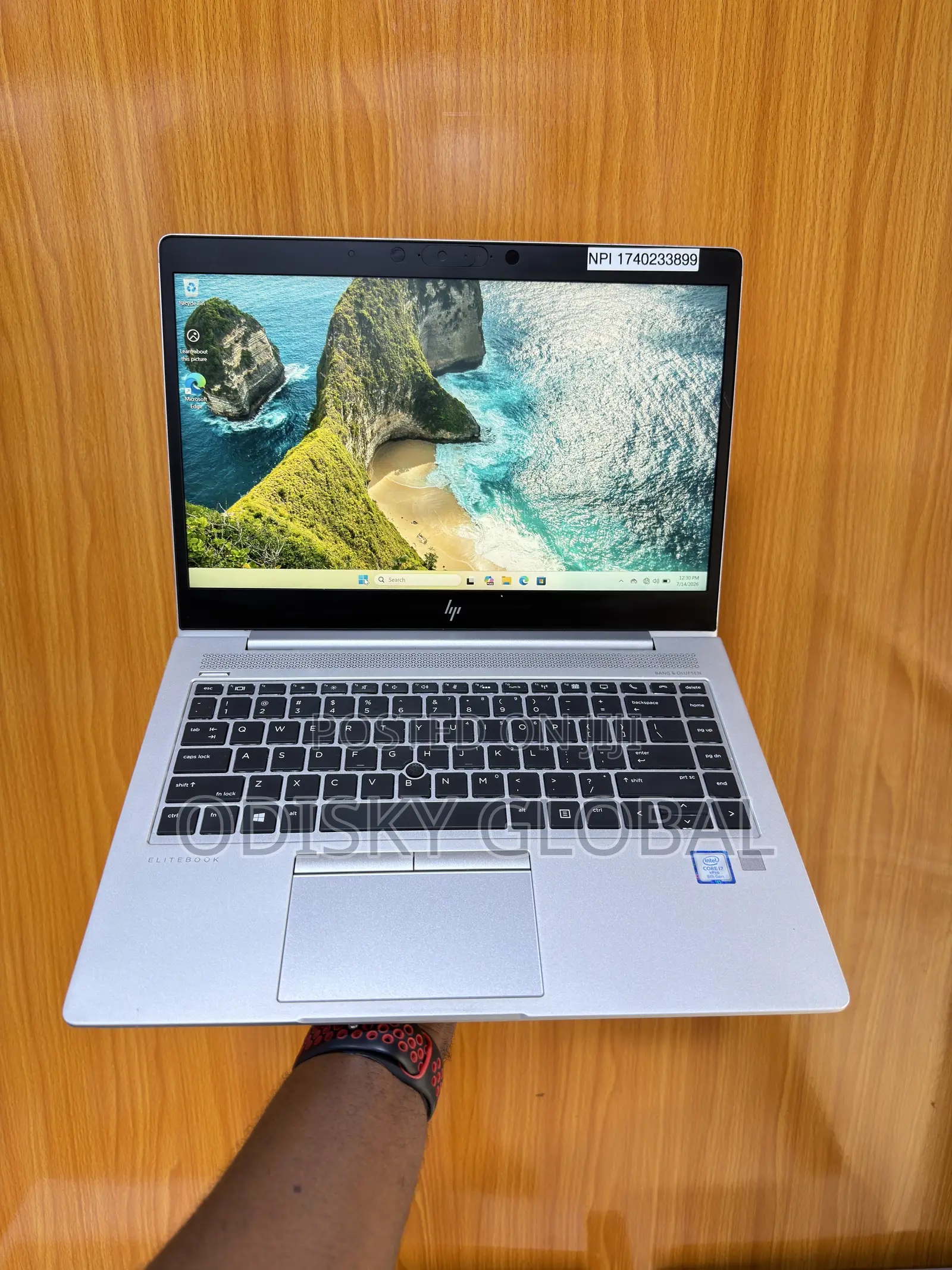 Laptop HP EliteBook 840 G5 8GB Intel Core i7 SSD 256GB