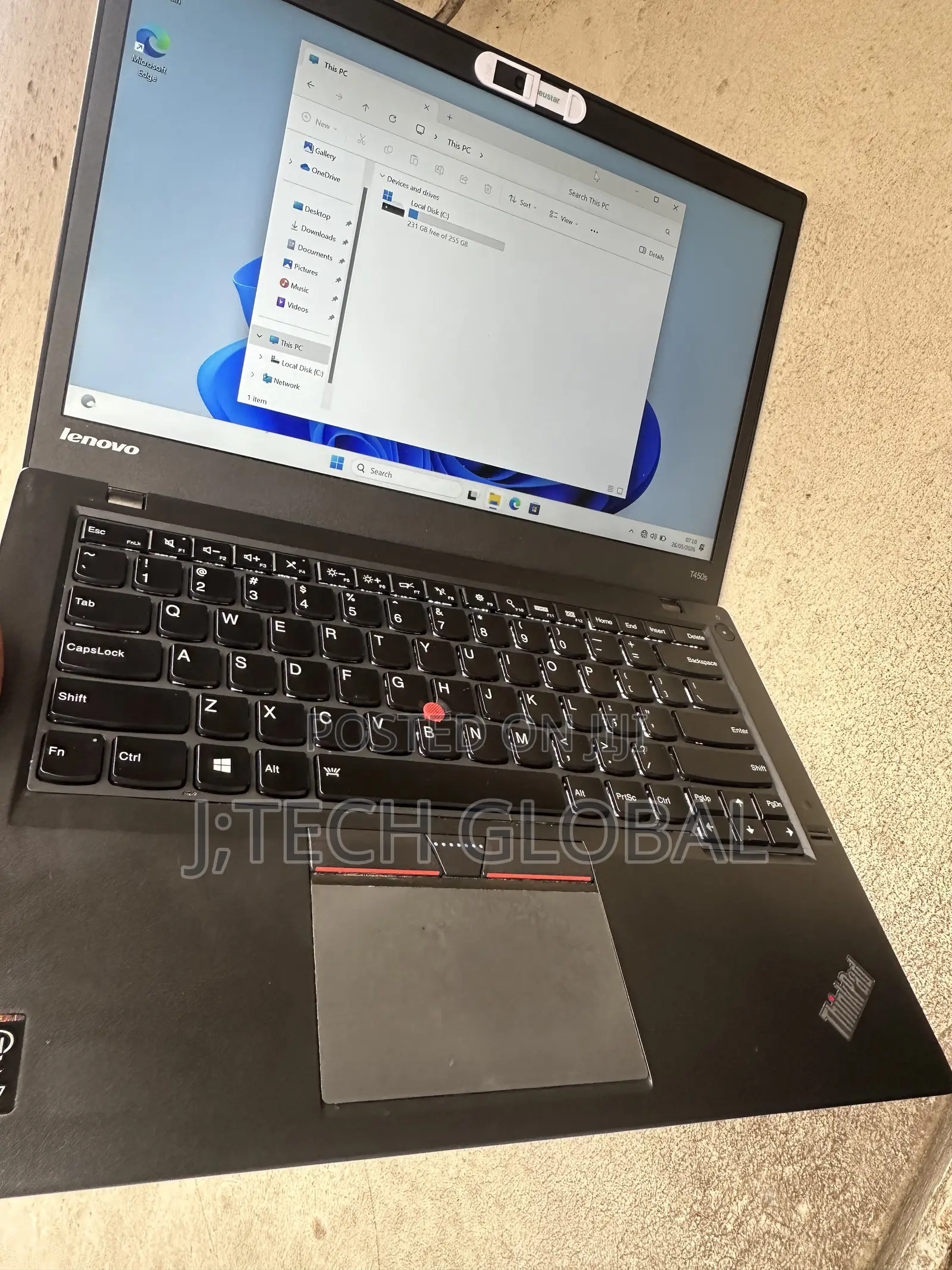 Laptop Lenovo ThinkPad T450 12GB Intel Core i7 SSD 256GB