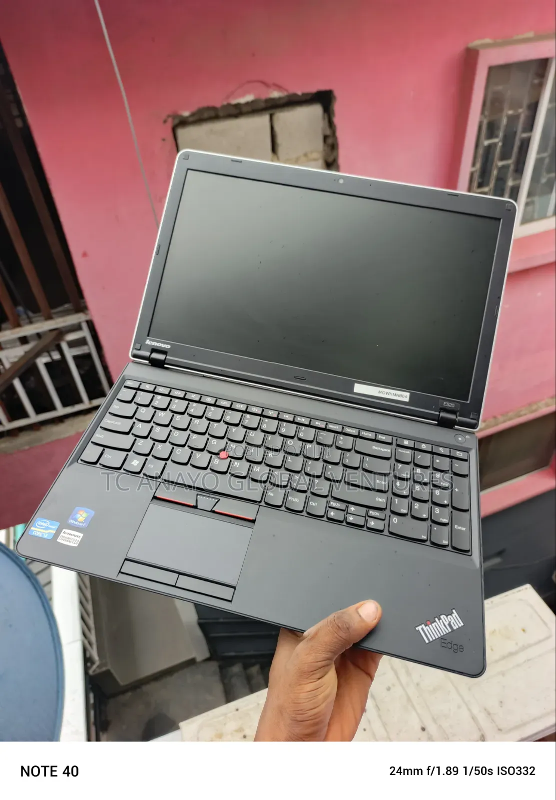 Laptop Lenovo ThinkPad Edge E520 8GB Intel Core i3 HDD 320GB