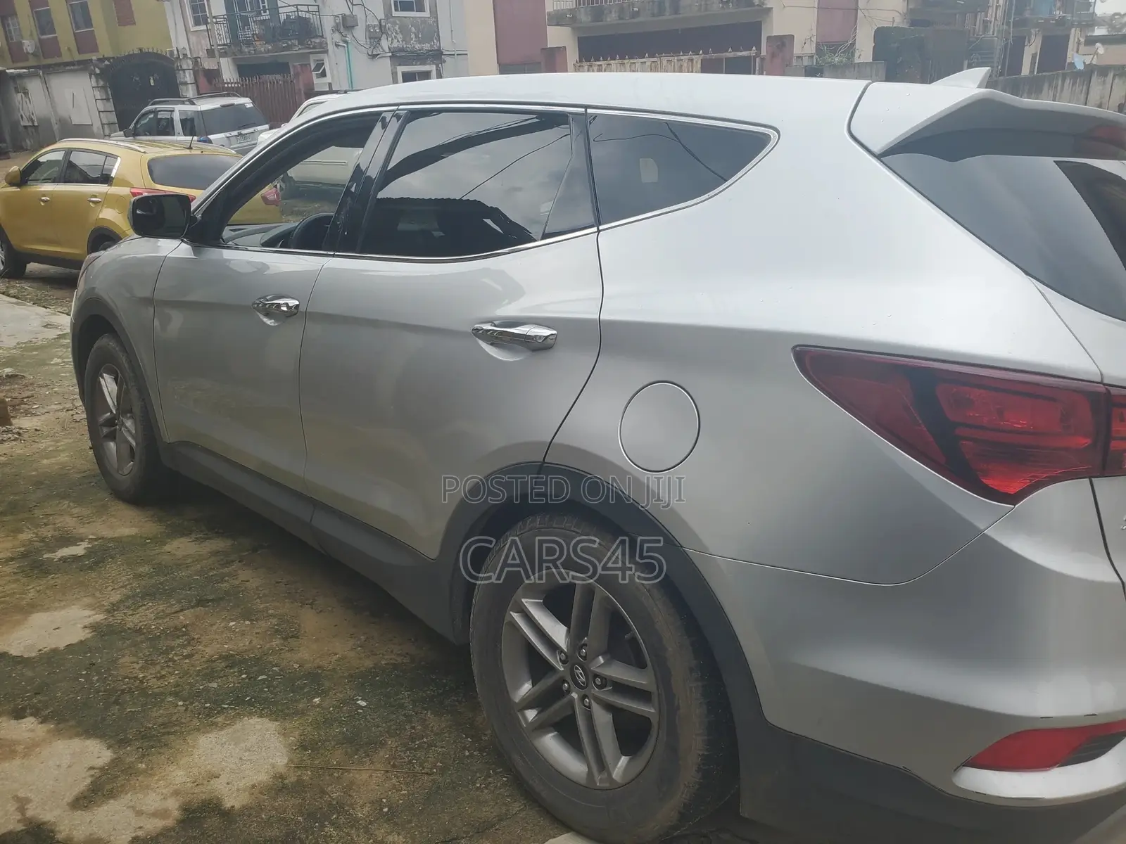 Hyundai Santa Fe SE AWD 2014 Silver