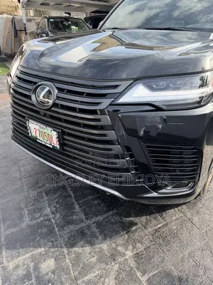 New Lexus LX 600 2025 Black