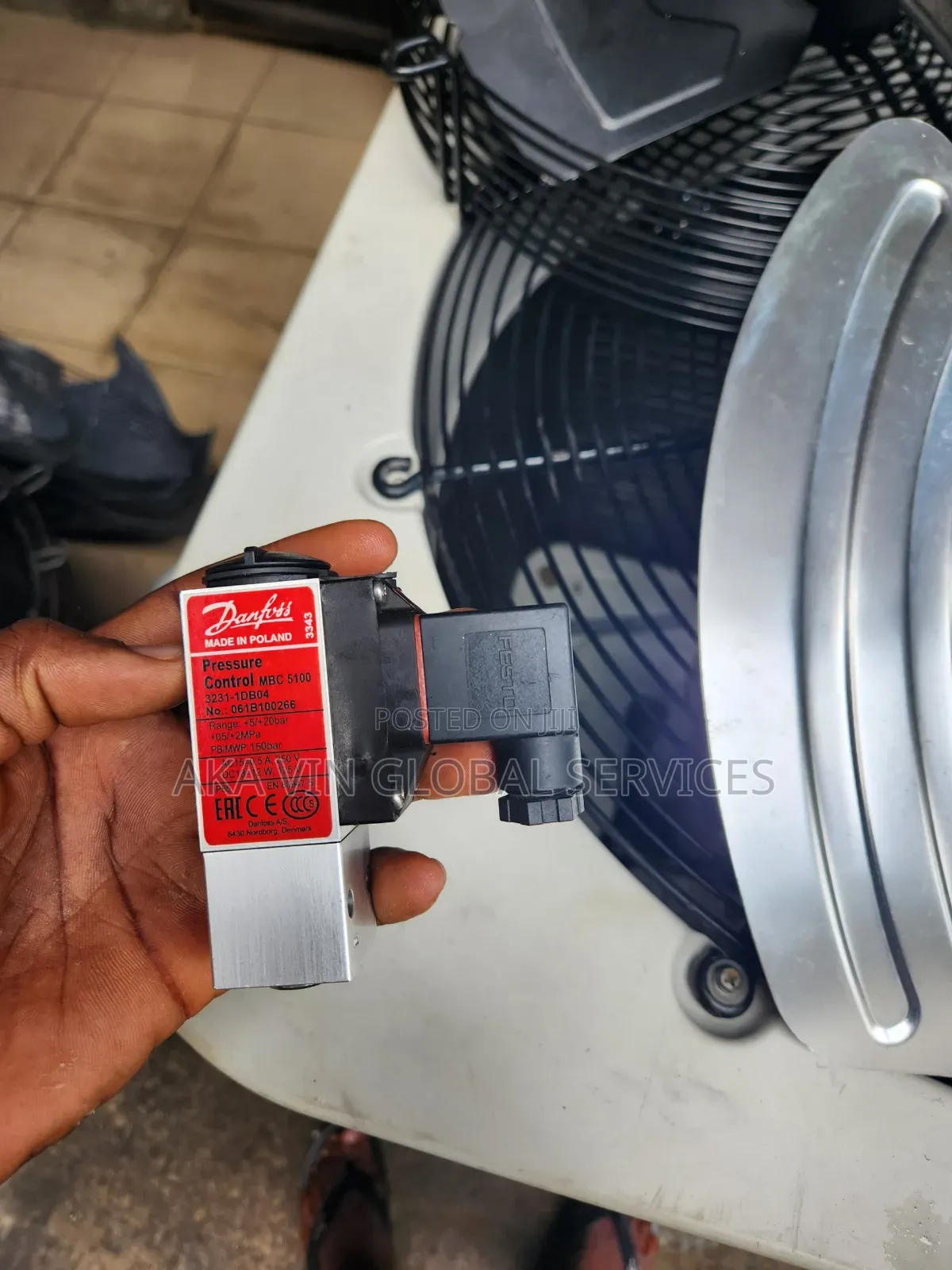 Automation Module: Pressure Switch; Pressure; IP Rating: IP65