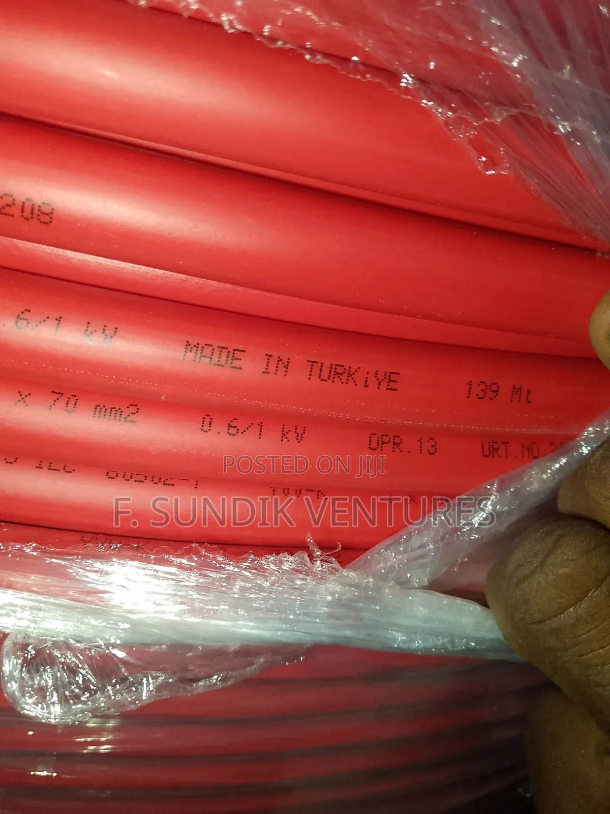 70mm X1core Flexible Cable Available