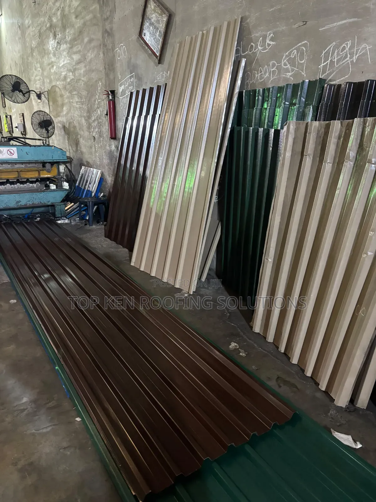 Nut Brown Longspan Roofing Sheets All Gauges