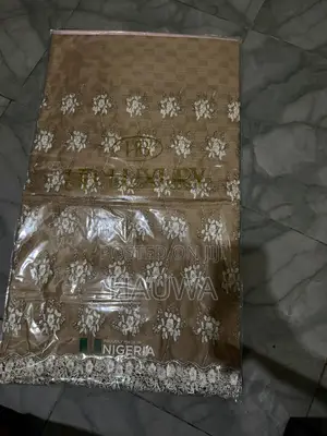 Embroidered Bazin