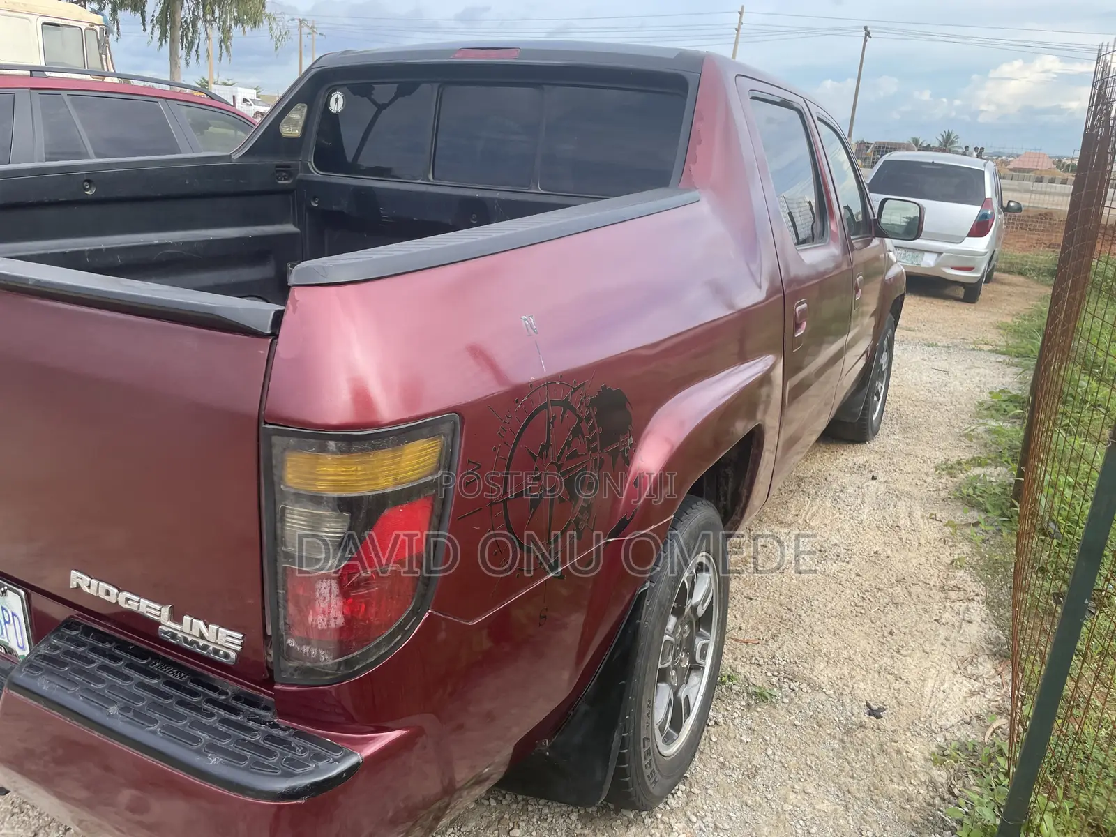 Honda Ridgeline 2006 Maroon