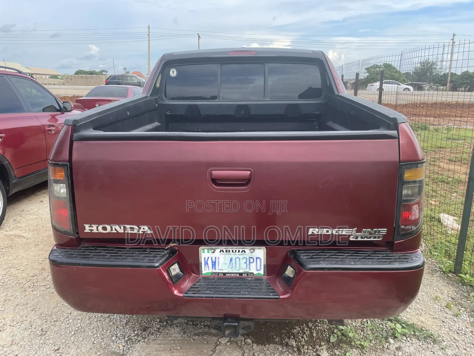 Honda Ridgeline 2006 Maroon