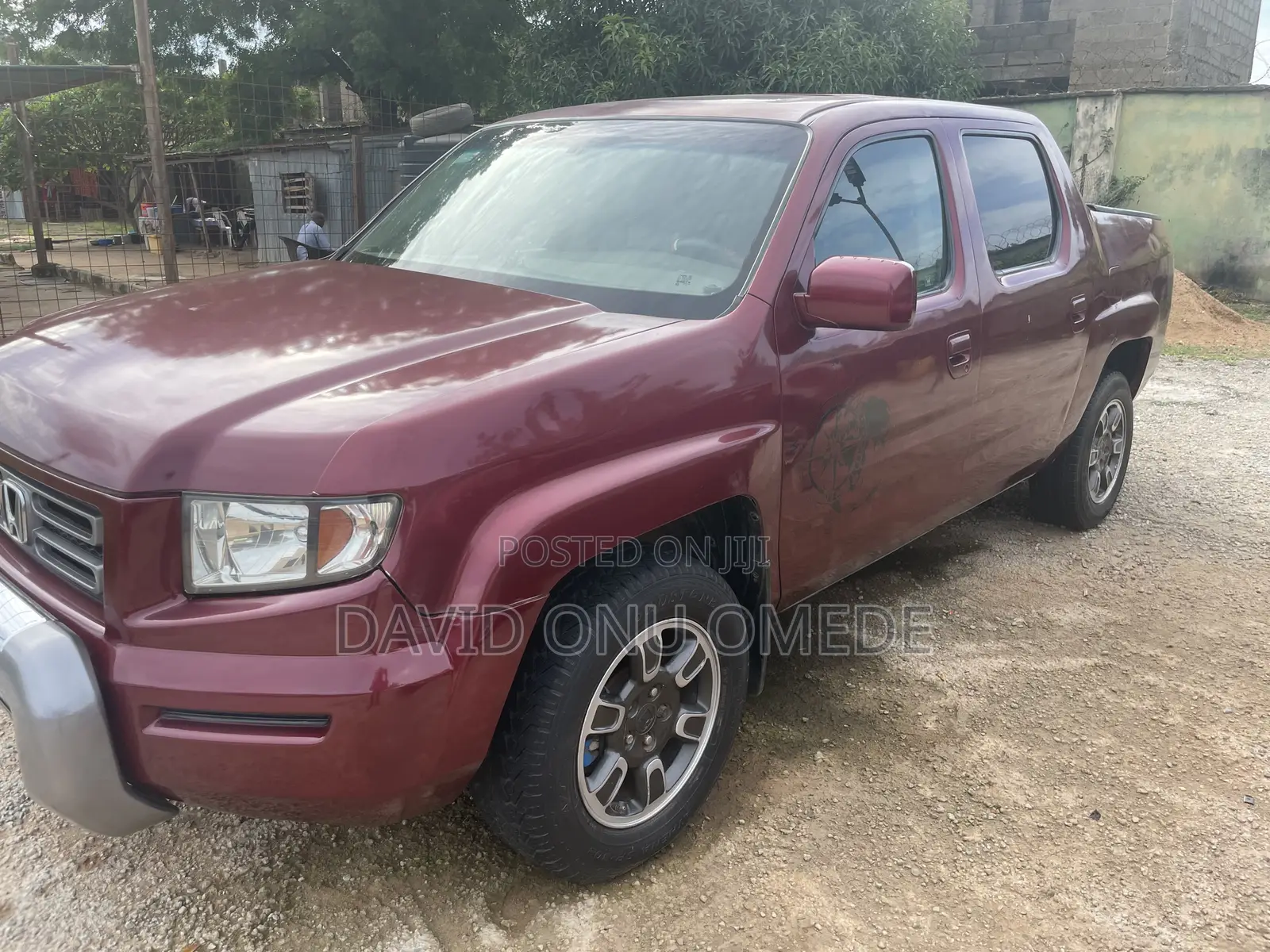 Honda Ridgeline 2006 Maroon