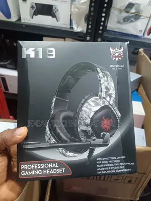 Onikuma Wired Headset With Mic and Noise-Cancelliation
