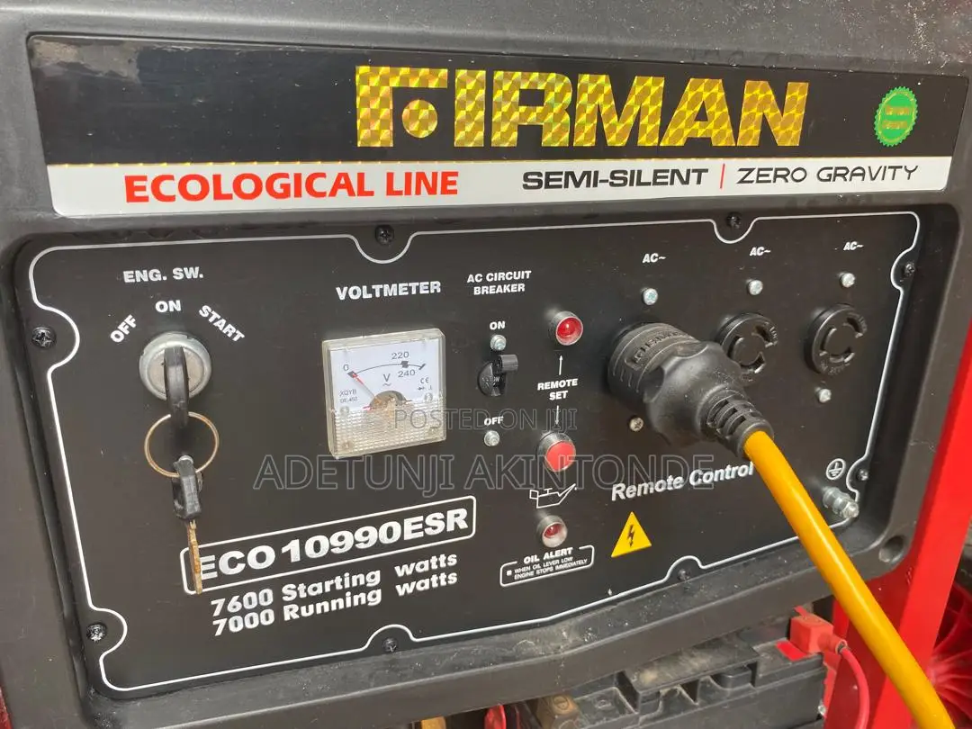 Fireman Gasoline Generator