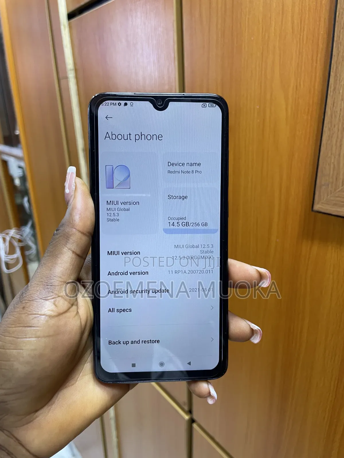 Xiaomi Redmi Note 8 Pro 128 GB Black