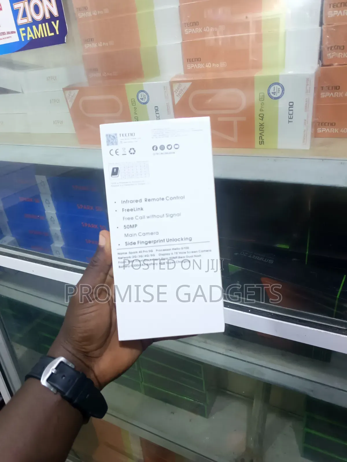 New Tecno Spark 40 Pro 256 GB