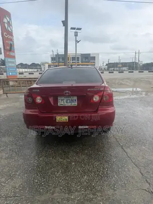 Toyota Corolla 2005 Red