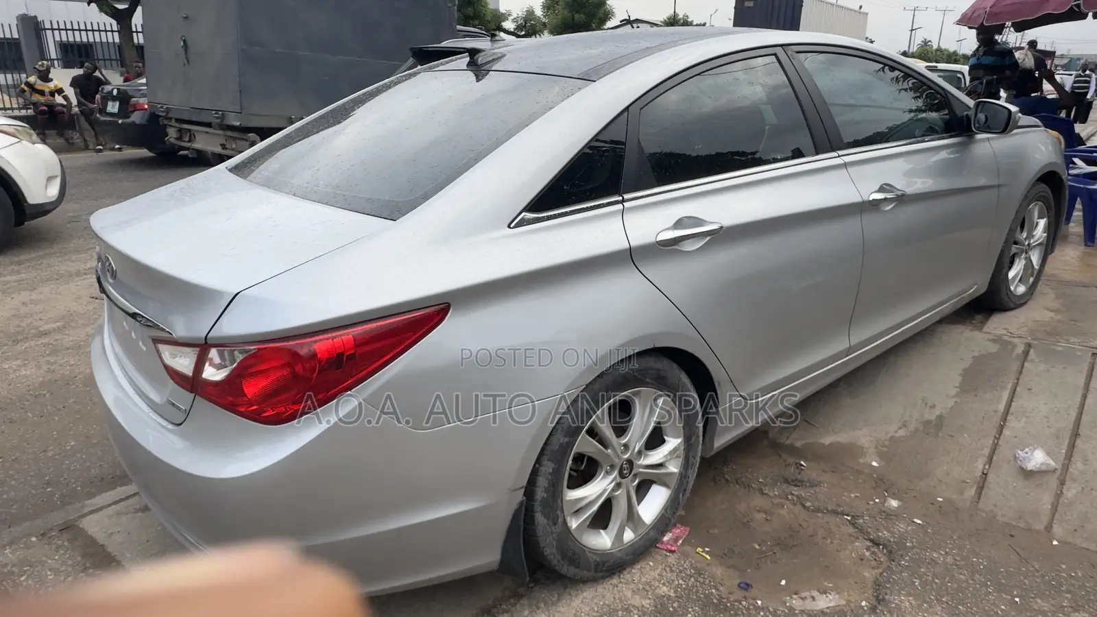 Hyundai Sonata 2012 Silver