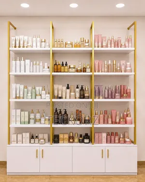 Costmetic Wall Mounted Metal Shelve