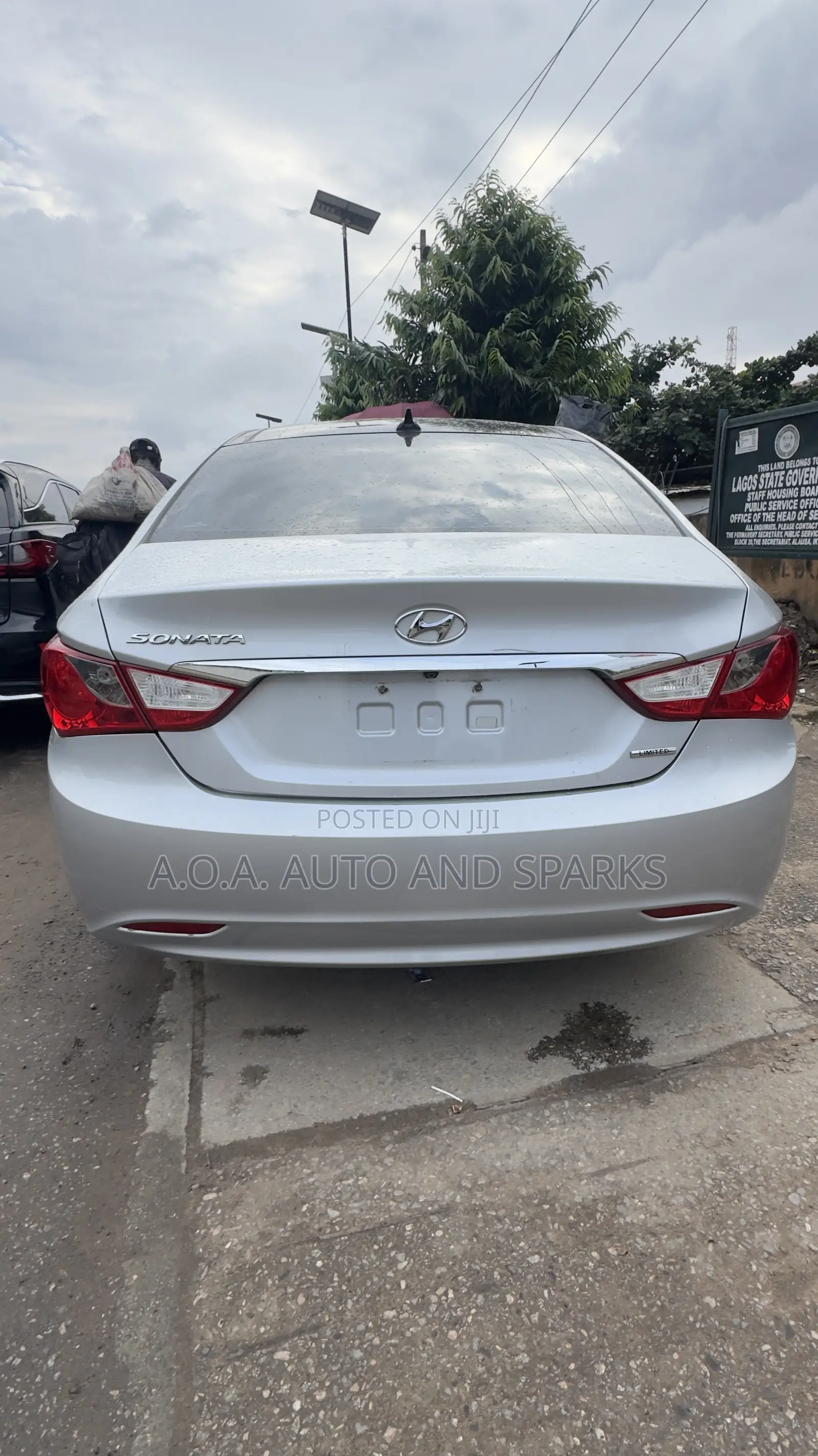 Hyundai Sonata 2012 Silver