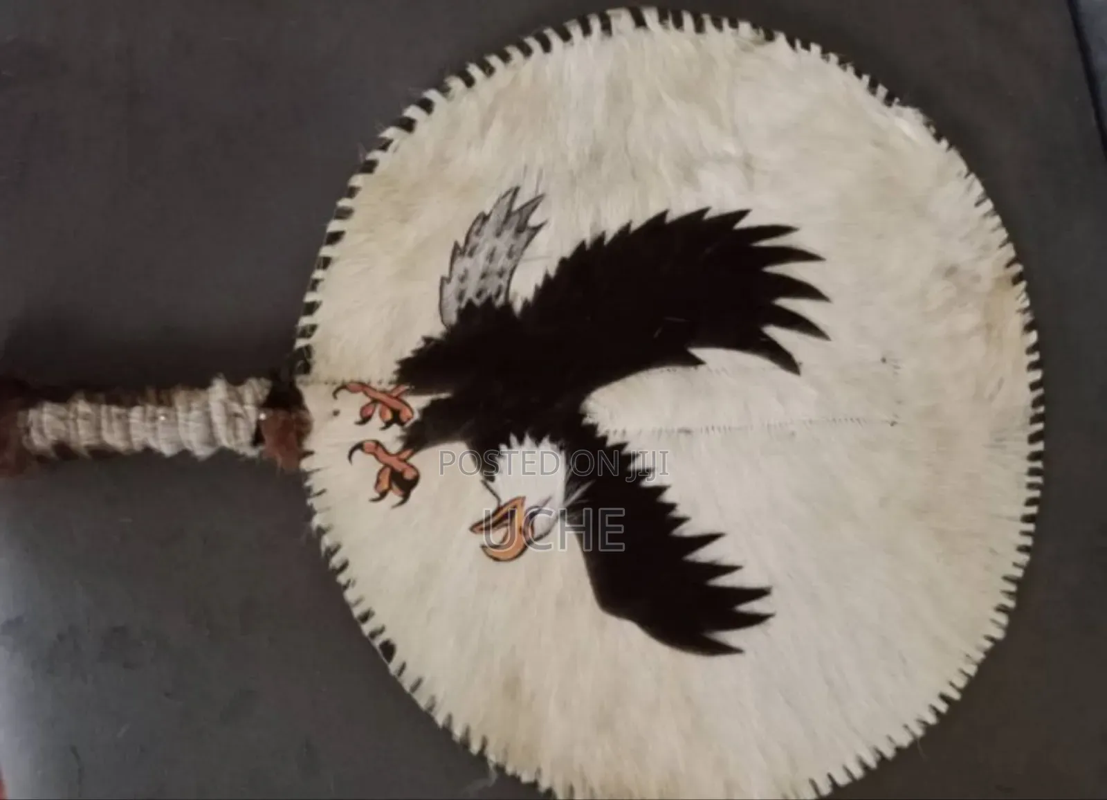 Original Leather Handfan