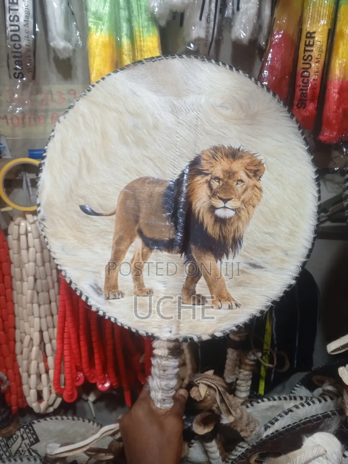 Original Leather Handfan
