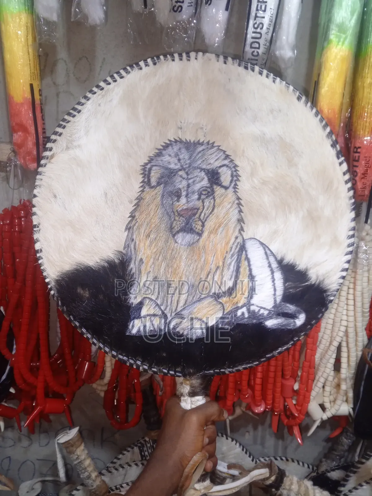 Original Leather Handfan