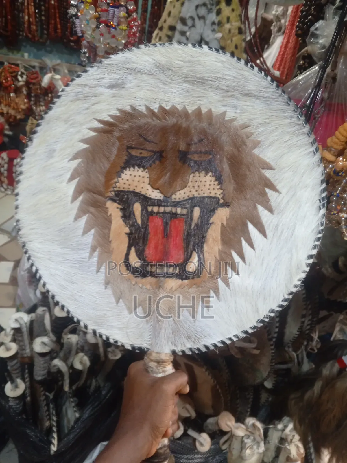 Original Leather Handfan