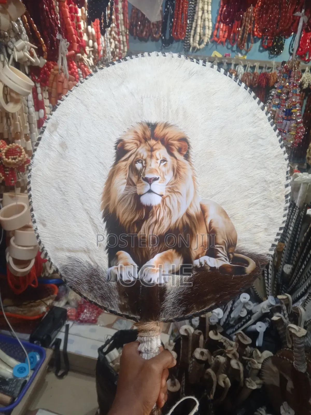Original Leather Handfan