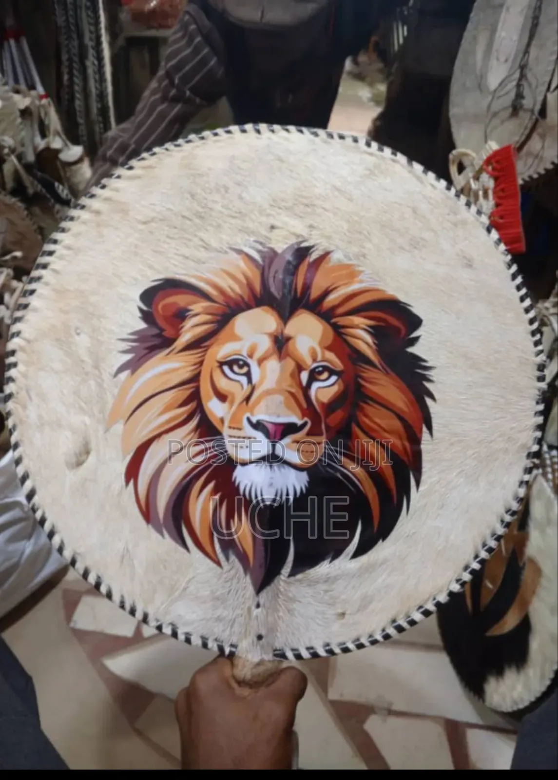 Original Leather Handfan