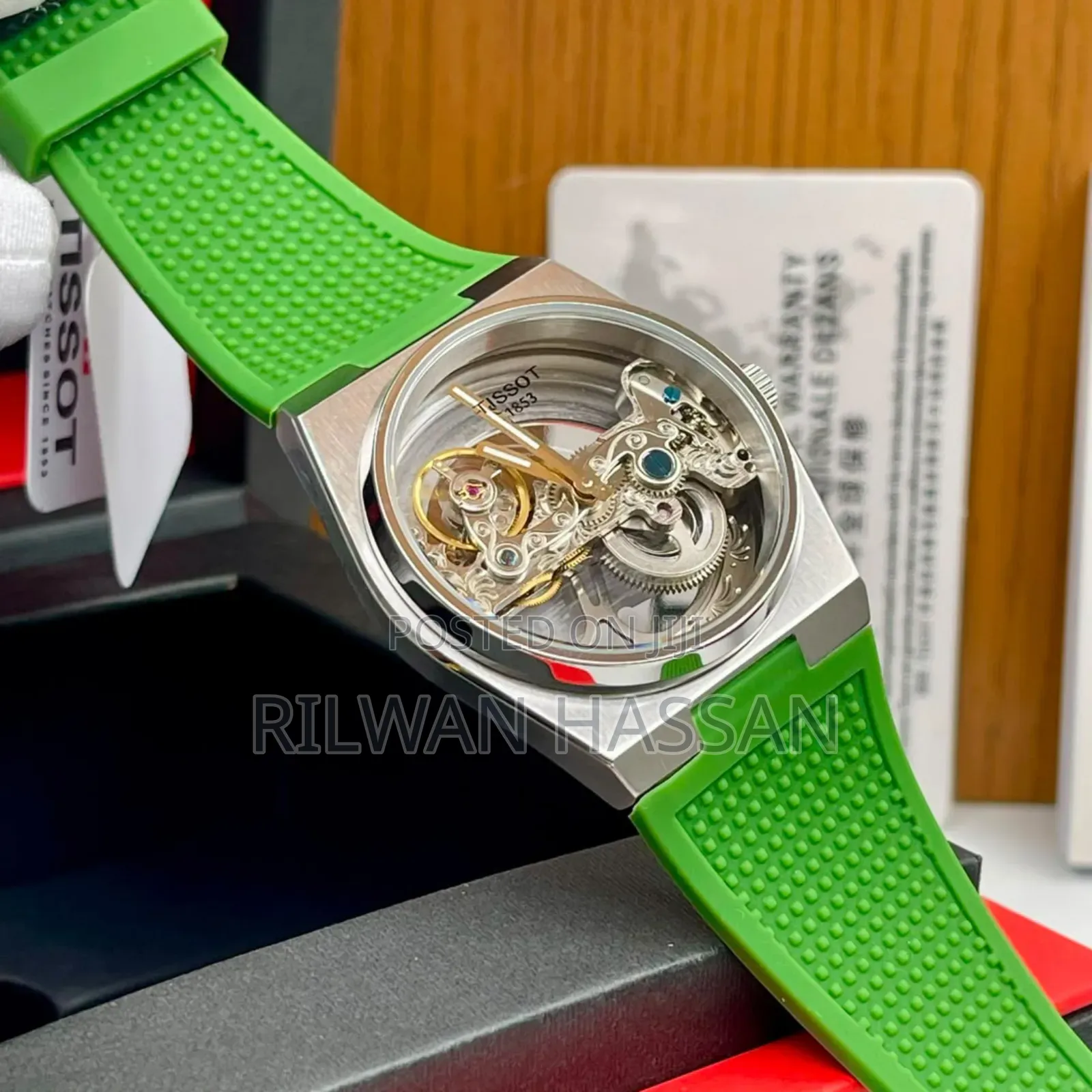 Classic Tissot Automatic Rubber Strap