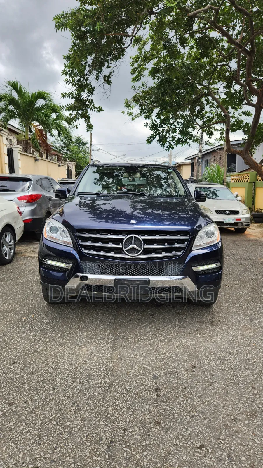 Mercedes-Benz M Class 2013 Blue