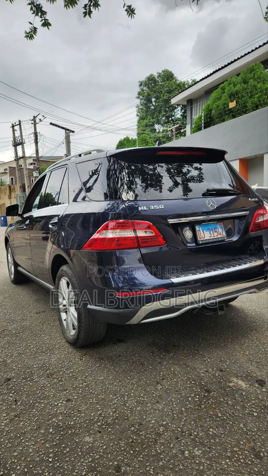 Mercedes-Benz M Class 2013 Blue