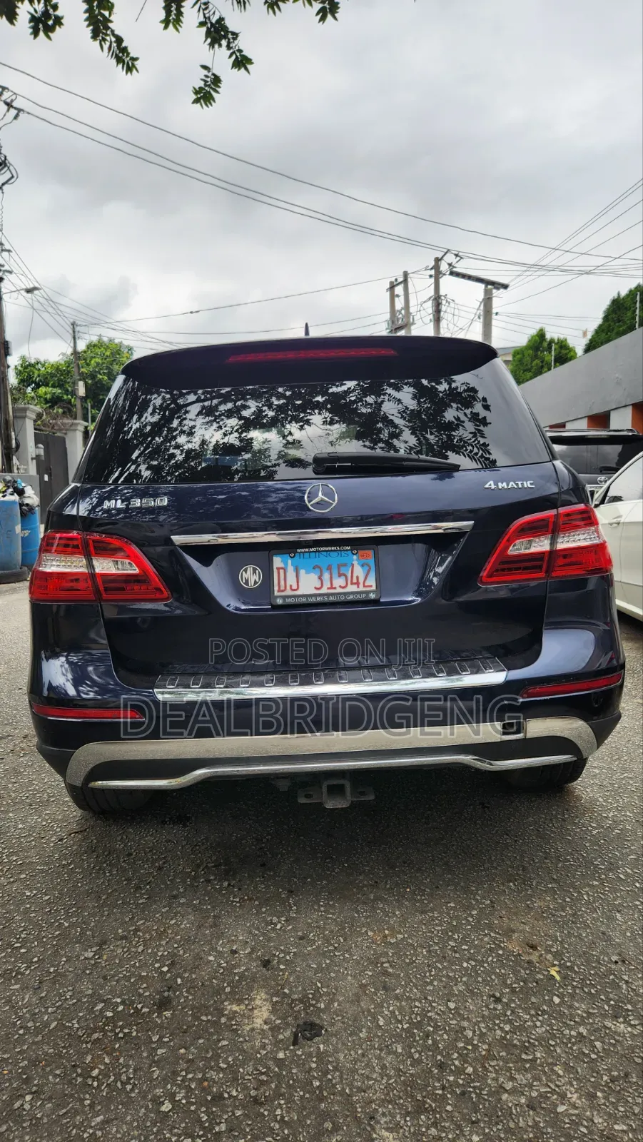 Mercedes-Benz M Class 2013 Blue