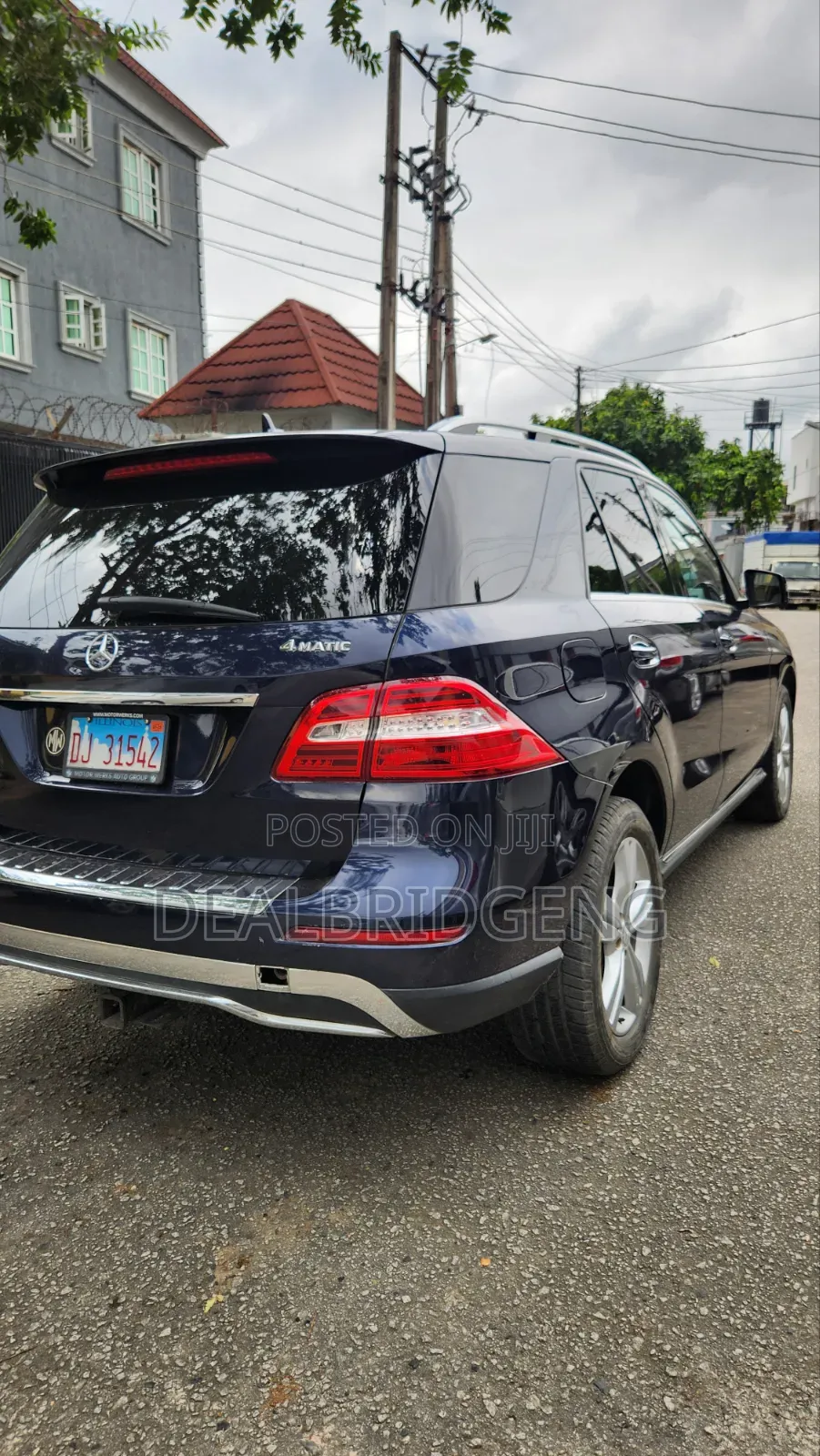 Mercedes-Benz M Class 2013 Blue
